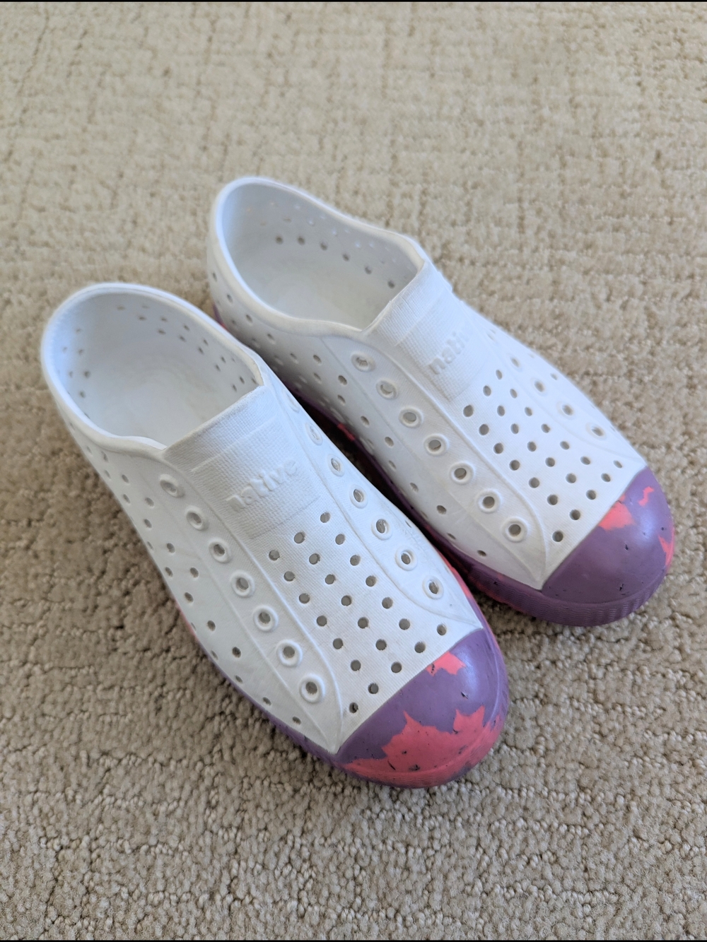 Native Jefferson Shoes Kids 13 Slip On Water Beach Sneakers Lightweight Washable